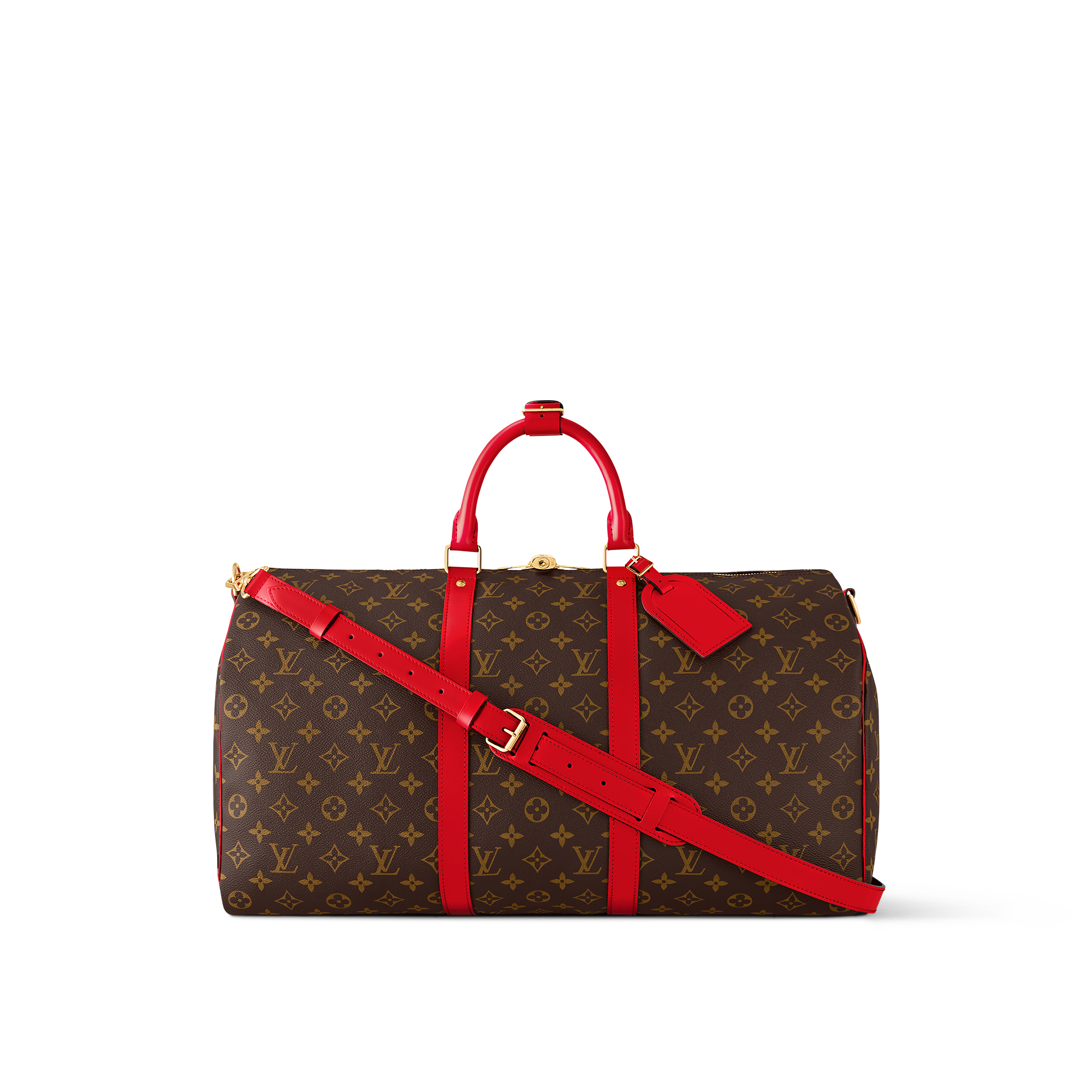 Louis vuitton best sale purse red strap